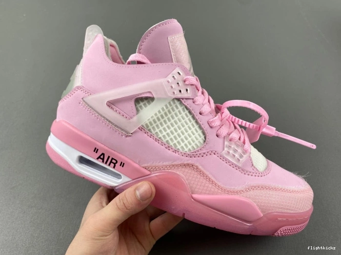 OFF-WHITE X 4 PINK JORDAN 1012